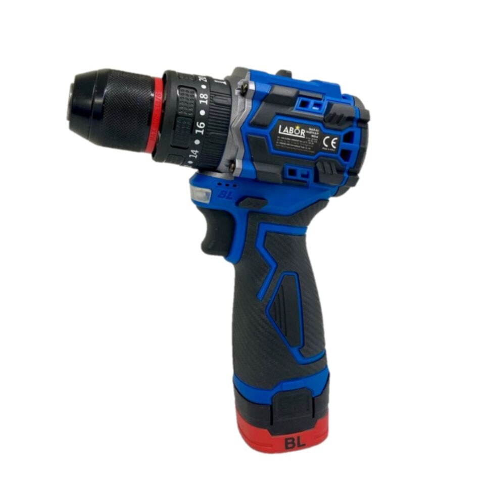 Labor 9014 Şarjlı Matkap Darbeli 16V/2,0 Ah Lı-On 100527