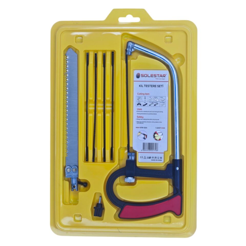 Solestar STR-1224 Kıl Testere Seti